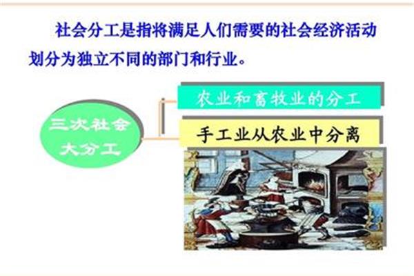 三次社会大分工