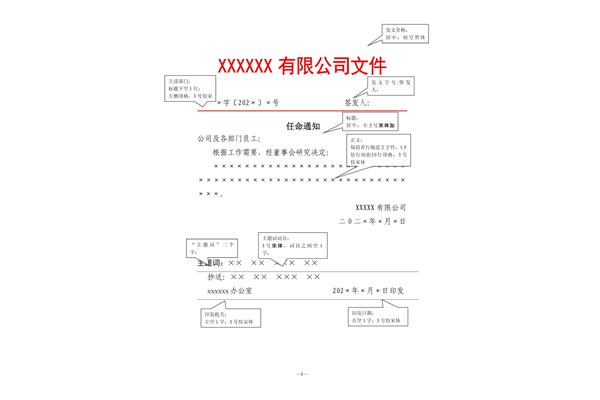 红头文件制作