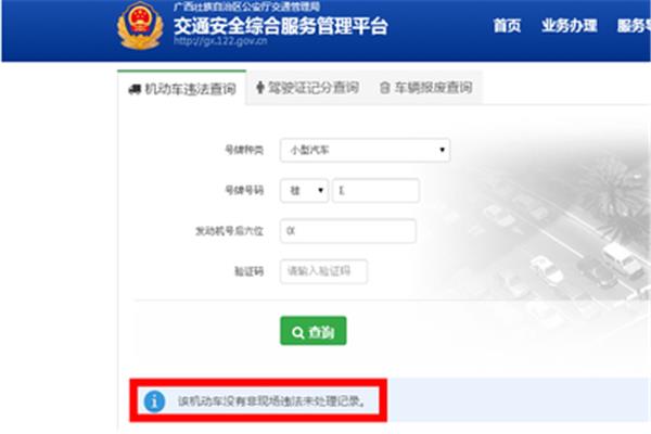 车辆违章查询平台