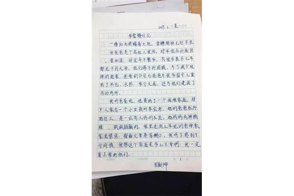 三百字的日记