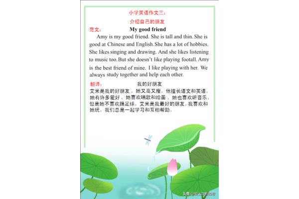 英文介绍自己