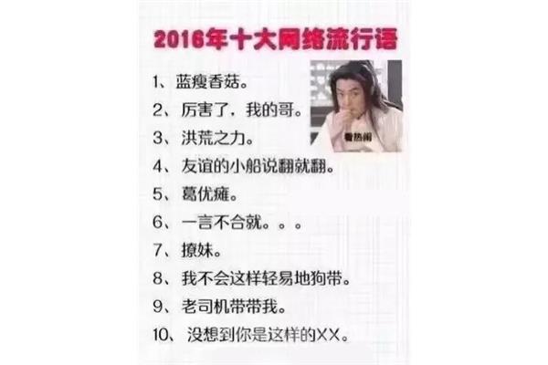 网络流行语
