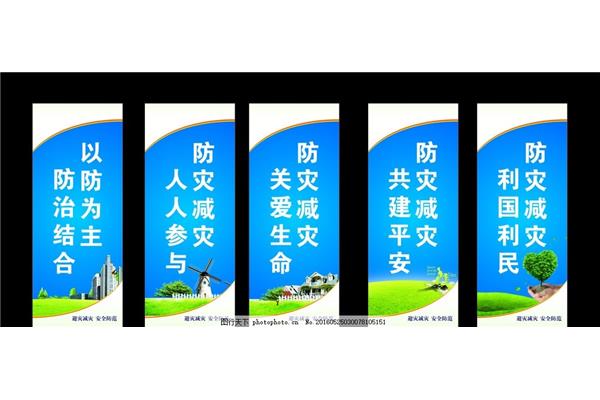 防灾减灾标语