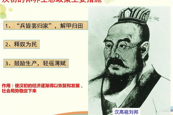 文景之治的措施