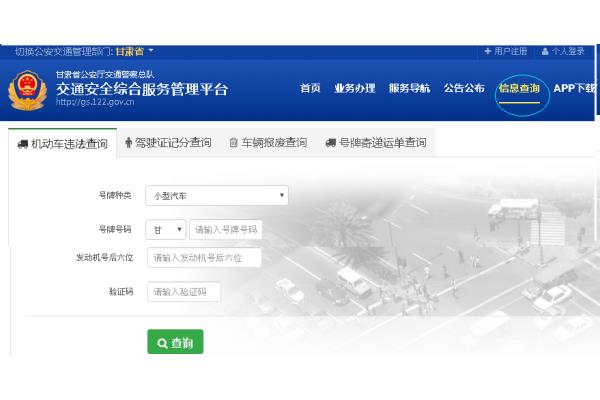 车辆违章查询平台