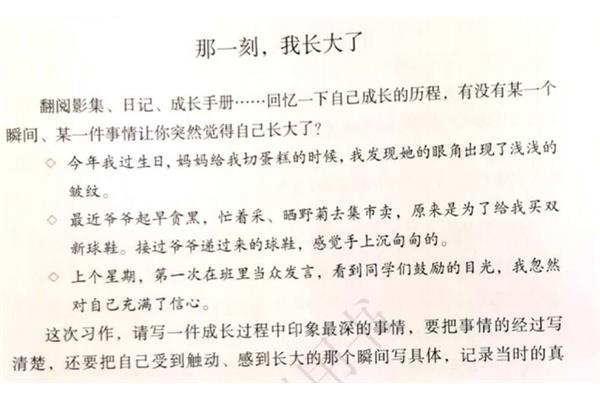什么的那一刻作文
