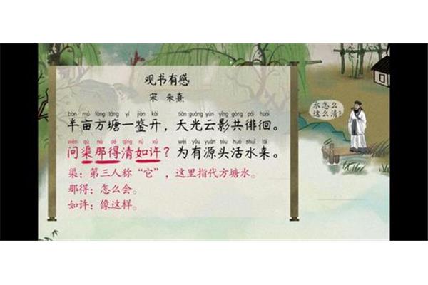 朱熹的观书有感