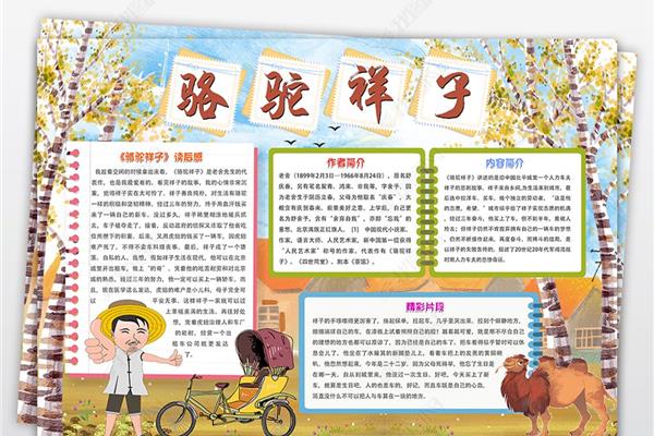 骆驼祥子的小报