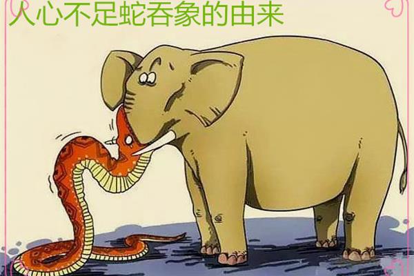 人心不足蛇吞象