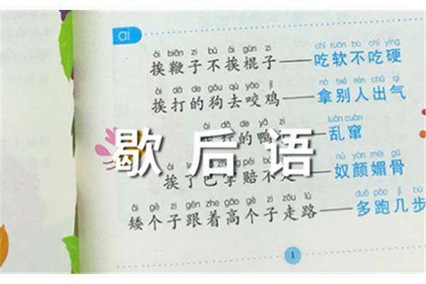 盲人骑瞎马歇后语