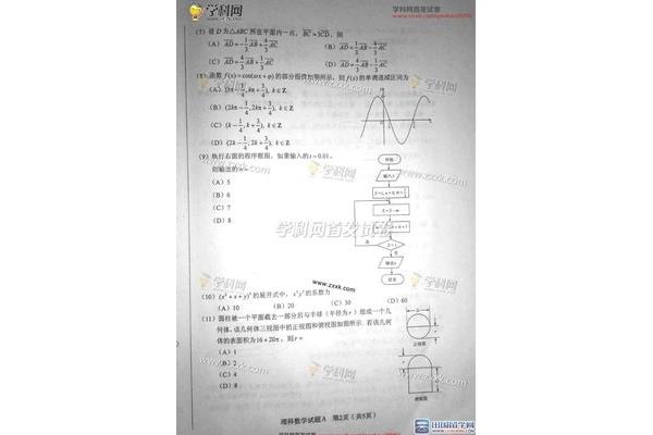河南高考数学