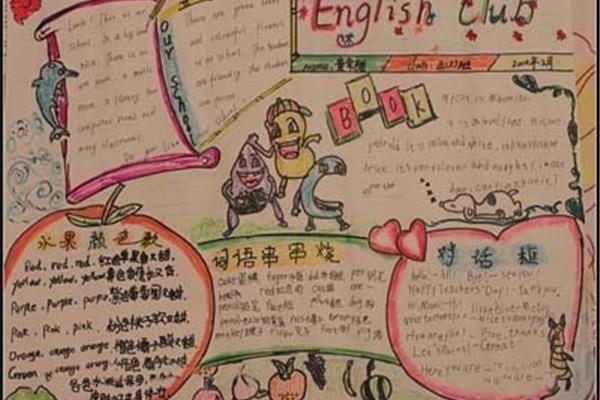英语国家手抄报