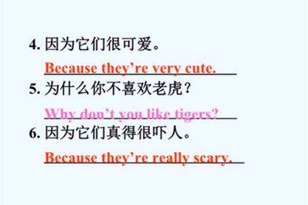 你为什么喜欢英语