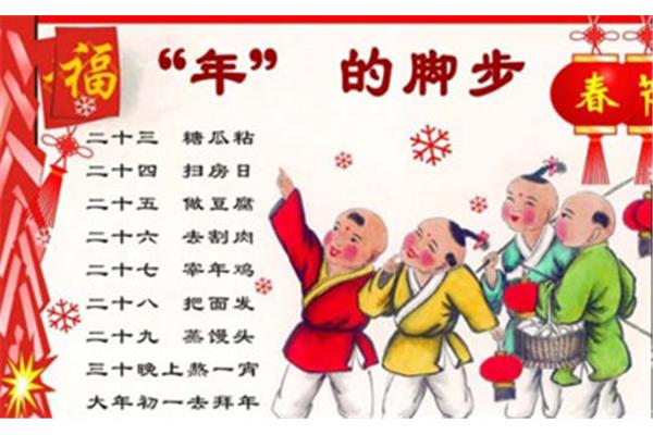 春节习俗童谣