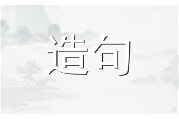 用才字造句