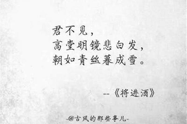 夸张的诗句