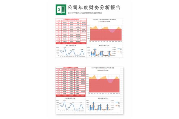财务分析表