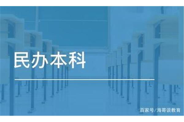 民办本科学费