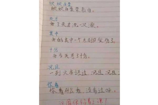 用才字造句
