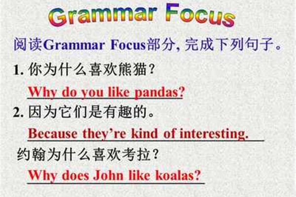 你为什么喜欢英语