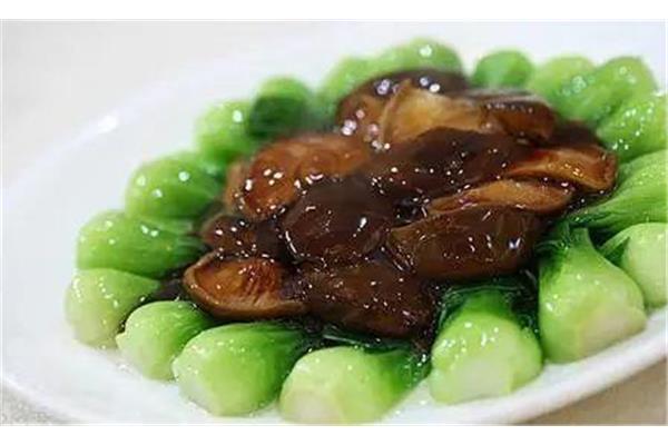香菇小白菜