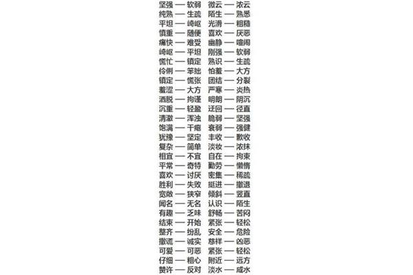 熟练的近反义词
