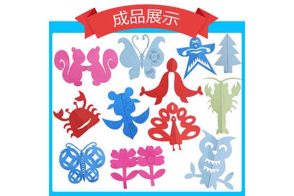 幼儿初学剪纸