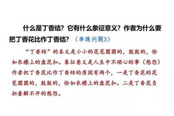 丁香结的作者