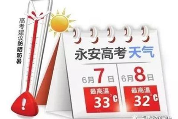 今年高考天气