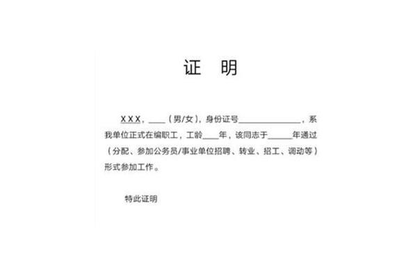 说明的格式