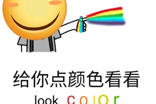 给你颜色看