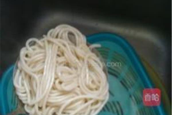 家常面条的做法