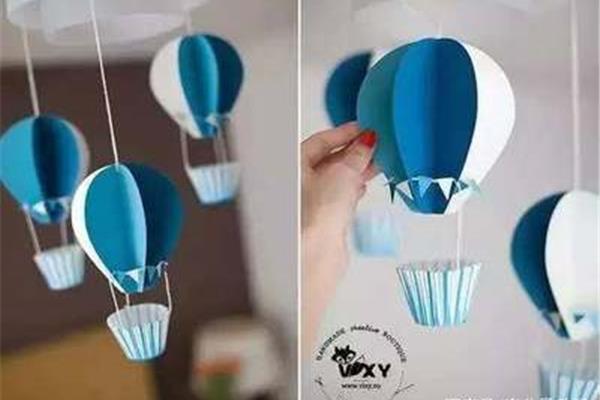 热气球手工制作