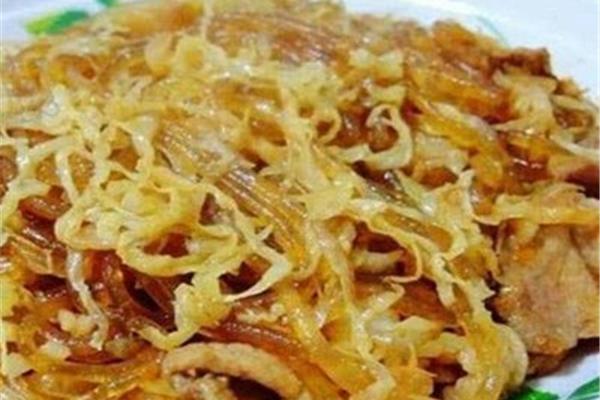 酸菜粉条的做法
