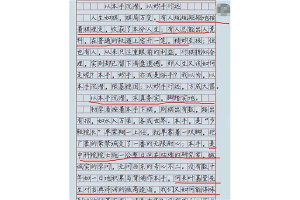 抓住机遇作文