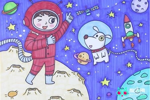 科技幻想画怎么画