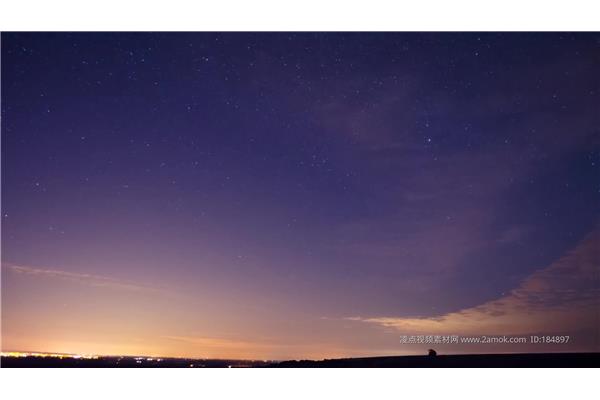 夜晚的天空