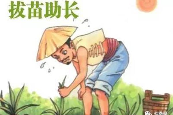 拔苗助长成语故事