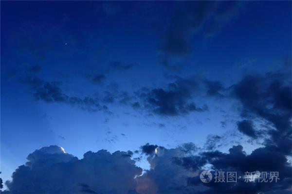 夜晚的天空