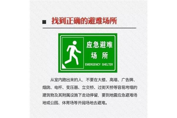 防地震图片
