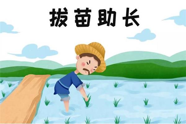 拔苗助长成语故事