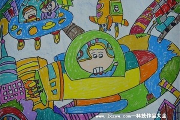科技幻想画怎么画