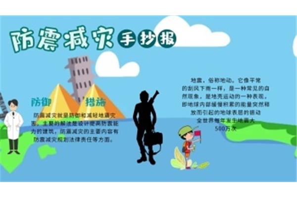 防地震图片