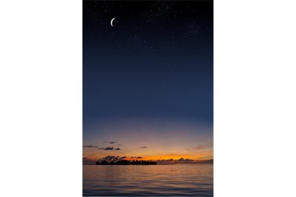 夜晚的天空