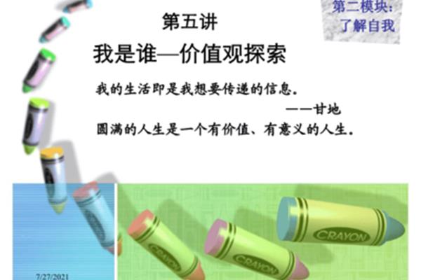 我的职业价值观