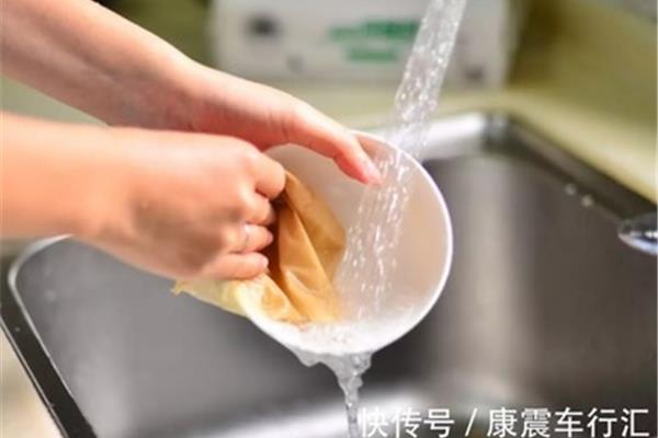 洗碗的过程