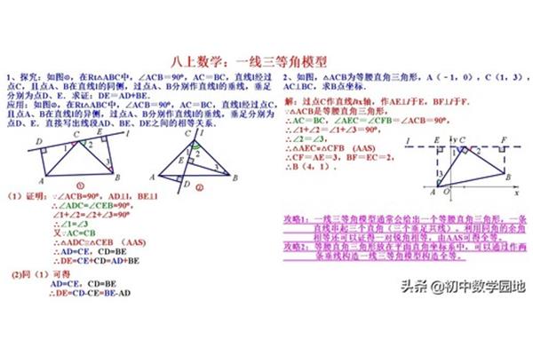 八上数学知识点