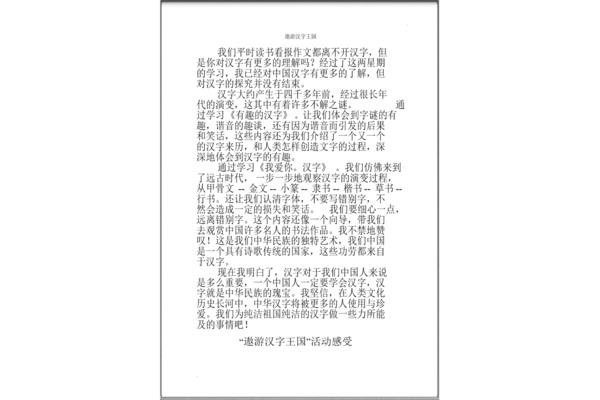 学习心得作文