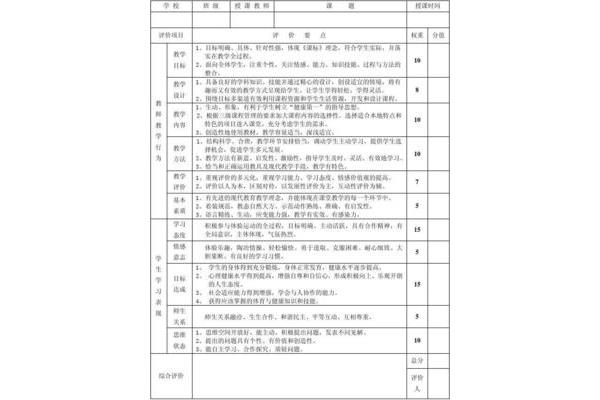 学业改进计划书