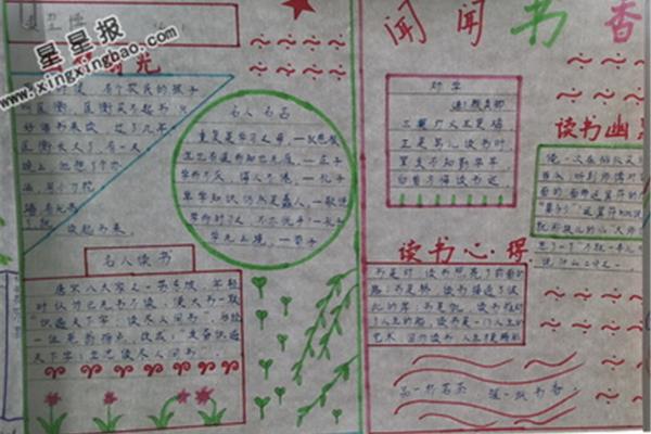 书香手抄报